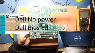 Dell Vostro 15 3568 Part Number VegasTuris SKLKBL 153411 No Power And Dell Bios Edit Done [upl. by Ralf]