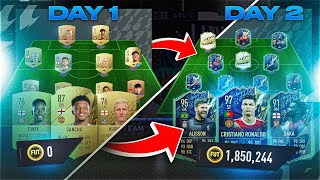 Whats the Best Team you can make in 2 Days on FIFA 22 [upl. by Redlac483]