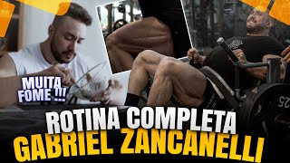 ROTINA COMPLETA GABRIEL ZANCANELLI  15 DIAS PARA O OLYMPIA [upl. by Morissa388]