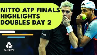 KyrgiosKokkinakis amp Mektic amp Pavic Feature  Nitto ATP Finals 2022 Doubles Highlights Day 2 [upl. by Alten598]