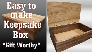 🛠 Make a Keepsake Box in an Hour or Two [upl. by Nalani]