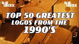 Top 50 Greatest Logos from the 1990s [upl. by Raeann]