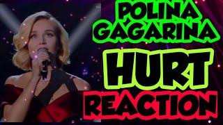 POLINA GAGARINA  HURT  CHINA SINGER 2019  REACTION [upl. by Eesdnil]