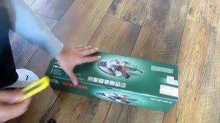 Unpacking  unboxing Winkelschleifer Bosch PWS 2000230 JE 06033C6001 [upl. by Aray780]