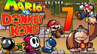 Lets Play Mario vs Donkey Kong  Part 7Bombenschwerer Kampf [upl. by Kirchner961]