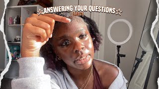 Answering your questions college graduating thrifting etc ⋆ ˚｡⋆୨୧˚ [upl. by Thomajan]