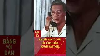 Thấy gì từ bài diễn văn từ chức của Tổng thống Nguyễn Văn Thiệu  Trích đoạn phim hay shorts [upl. by Leopold258]