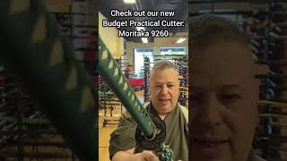 new Moritaka 9260 spring steel katana  our best basic workhorse cutter [upl. by Goth]