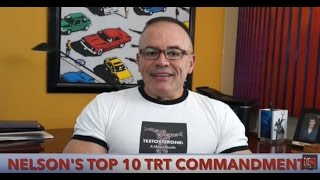 Nelsons Top 10 Testosterone Replacement Commandments [upl. by Eema]