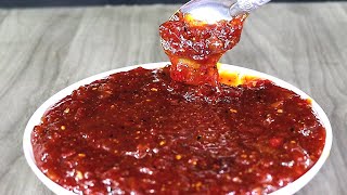 Tomato Chutney  পোলাও বিরিয়ানি বা বার বি কিউ এর সাথে খাবার জন্য দারুন মজার টমেটোর চাটনি [upl. by Marquita]