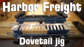 Harbor Freight Dovetail Jig Setup and Review [upl. by Denzil398]