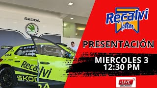 PRESENTACIÓN DEL EQUIPO RECALVI PARA EL RALLYE RIAS BAIXAS 2024 [upl. by Crescen]