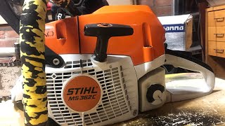 STIHL MS 362 MTronic Build Part 1 [upl. by Ivanna]