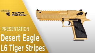 Présentation DESERT EAGLE L6 TIGER STRIPES AIRSOFT [upl. by Eniamahs]