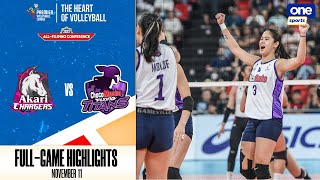 Akari vs Choco Mucho highlights  2023 PVL AllFilipino Conference  Nov 11 2023 [upl. by Pyne320]