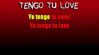 TENGO TU LOVE Sie7e Karaoke HD [upl. by Enitsrik]