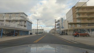 Winter Drive in Wildwood NJ [upl. by Ottilie]