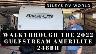 2022 Gulfstream Amerilite 248BH Walkthrough [upl. by Rramed]