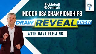 Pickleball Central Indoor USA Championships Draw Reveal Show [upl. by Acsehcnarf541]