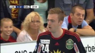 TuS NLübbecke vs THW Kiel  DKB HandballBundesliga  FULL MATCH 20152016 [upl. by Calva14]