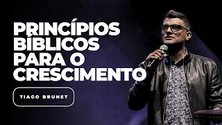 Princípios Bíblicos para o Crescimento  Tiago Brunet [upl. by Ahras]