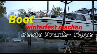 Dein Boot braucht WinterSchutz Praktische EinwinterTipps vom Bootsprofi Direkt am Boot [upl. by Bagley222]