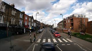 Full Route Visual  London Bus Route 257 Stratford to Walthamstow Central EU62ADZ 10163 Stagecoach [upl. by Vinia]