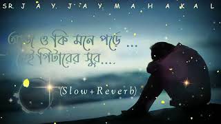 আজও কি মনে পরে সেই গিটারের সুর Ajo Ki Mone Pore sei gitarer Sur SlowReverbnew bengali lofi [upl. by Valerie]