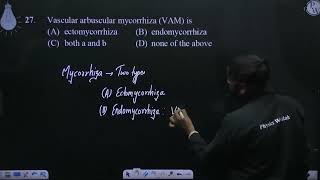 Vascular arbuscular mycorrhiza VAM is [upl. by Gnoy95]