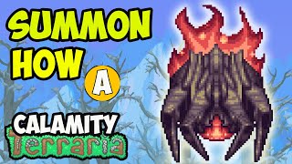 Terraria Calamity Mod How To Summon CALAMITAS CLONE BOSS 2024 [upl. by Dyann]