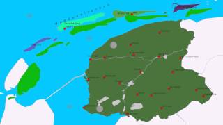 Topografie Provincie Friesland [upl. by Zebada]