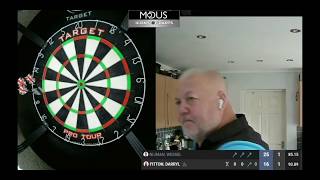 Wessel Nijman vs Daryl Fitton  Modus Icons of Darts Phase 2 Week 2 Day 6 [upl. by Kcirttap]