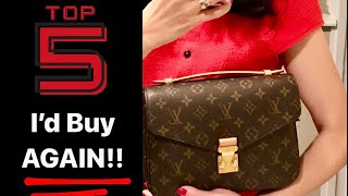 Top 5 Luxury Handbags Id Buy Again Today ✨ [upl. by Litnahc]