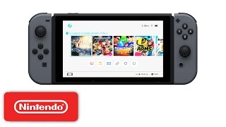 Nintendo Switch  HOME Menu [upl. by Frieder]