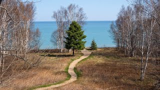 Muskallonge Lake State Park  Camping Between Two Lakes in the Upper Peninsula [upl. by Pizor]