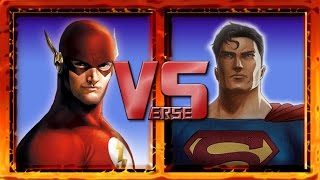 Flash vs Superman Legendary Verses [upl. by Llehcar]