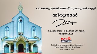 Thirunal Promo 2024 St Thresias Church Palathuruth [upl. by Sender]