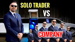 Starting as a Chauffeur Solo Trader vs Company Which is Better [upl. by Yortal622]