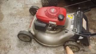 How to fix Honda lawnmower self propel [upl. by Ailati]