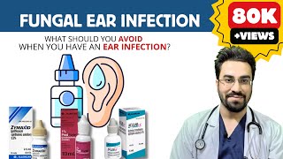 Fungal Ear Infection Otomycosis Causes Symptoms amp Treatment  Ear Infection Treatment [upl. by Onavlis]