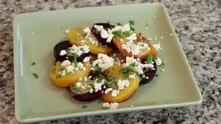 Recipe for Roasted Beet Salad With Feta  Beet Recipes [upl. by Osman]