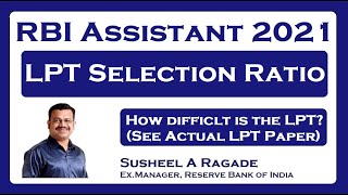 RBI Assistant 2021 Language Proficiency Test LPT [upl. by Entsirhc]