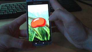 Jelly Bean 422 CM101 on Xperia Arc lt15i [upl. by Sirronal]