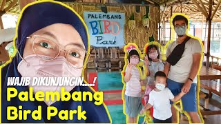 PALEMBANG BIRD PARK  Tempat Wisata Palembang 2021 UPDATE  Wisata Edukasi Anak  WORTH IT GA SIH [upl. by Panthea]