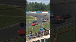 Jr PRO latemodels practicing racecar racetrack speedway￼ [upl. by Ahsimet]