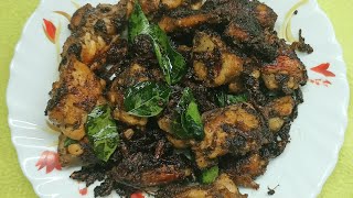 Pepper chicken recipe in tamil  Chicken milagu varuval  how to make pepper chicken recipe in tamil [upl. by Vokay444]