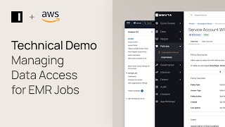 Managing Data Access for Amazon EMR Jobs  Immuta in Action [upl. by Suoivatra930]