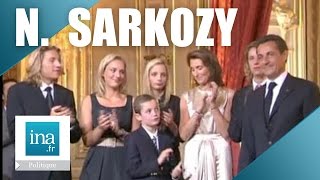 Lquotinvestiture de Nicolas Sarkozy à la présidence de la République  Archive INA [upl. by Alage]