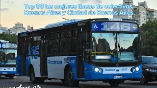 Top 88 las mejores líneas de colectivos de Ciudad de Buenos Aires y Buenos Aires [upl. by Ormond]