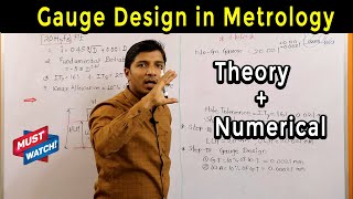 Gauge Design in Metrology Theory plus Numerical [upl. by Angelis779]